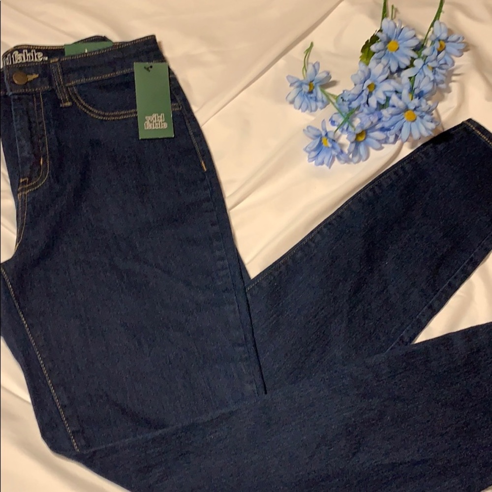 Dark wash jeans